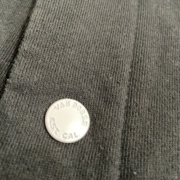 Vans Van Duran Button up Hoodie Sweater - Picture 2 of 3